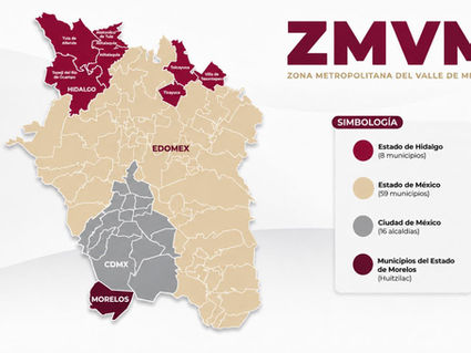 Nueva delimitación de la Zona Metropolitana del Valle de México entra en vigor