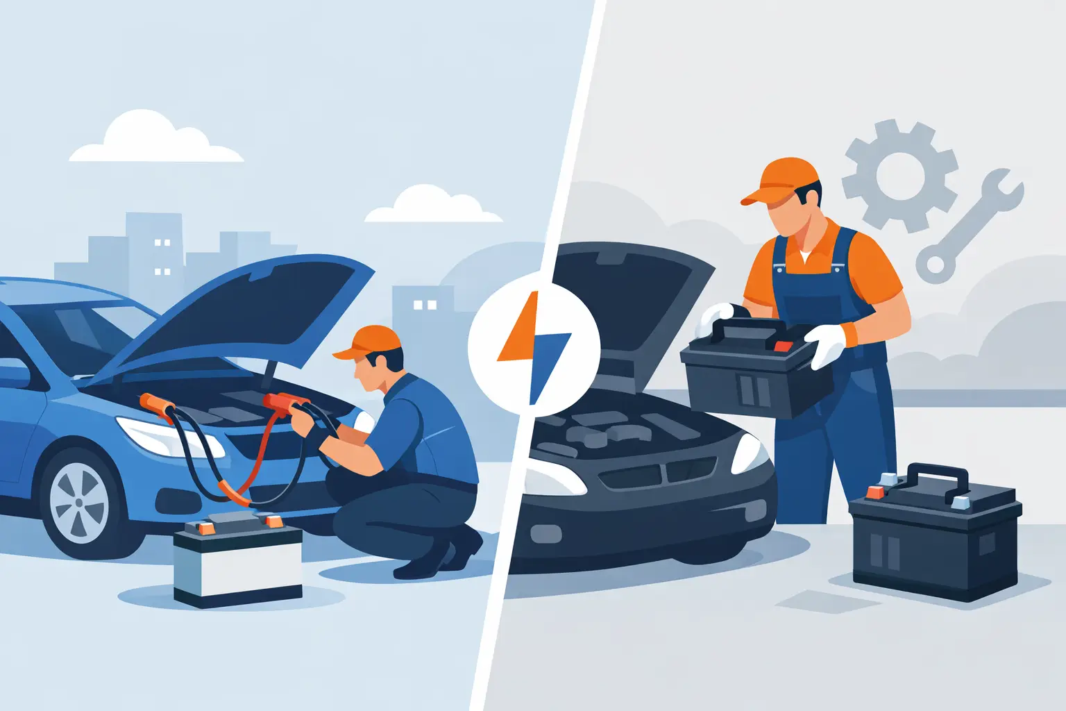Jump Start vs Battery Replacement: ¿Qué conviene?