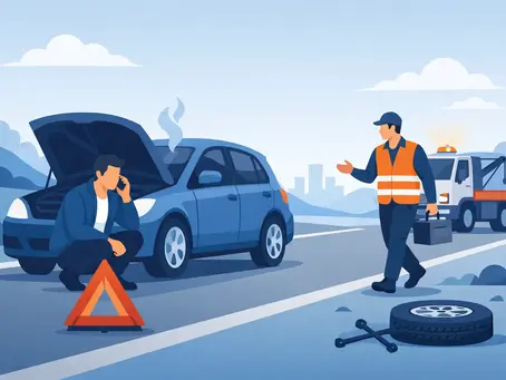 Auxilio vial: qué hacer si te quedas tirado