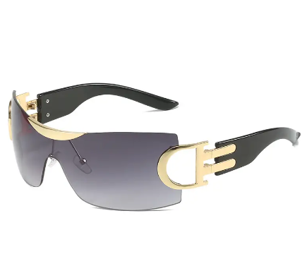 Miniature : Rimless Wrap Around Sunglasses