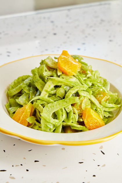 Fennel, celery, orange salad