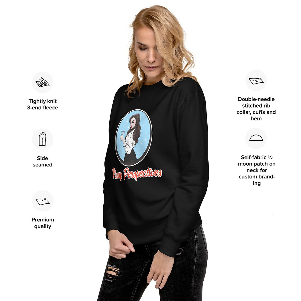 Thumbnail: Pinup Perspectives Logo on Unisex Premium Sweatshirt