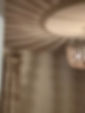Custom window treatment drapery decorative metal rod clear finial interior design