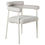 Miniatura: Silla de metal tela beige