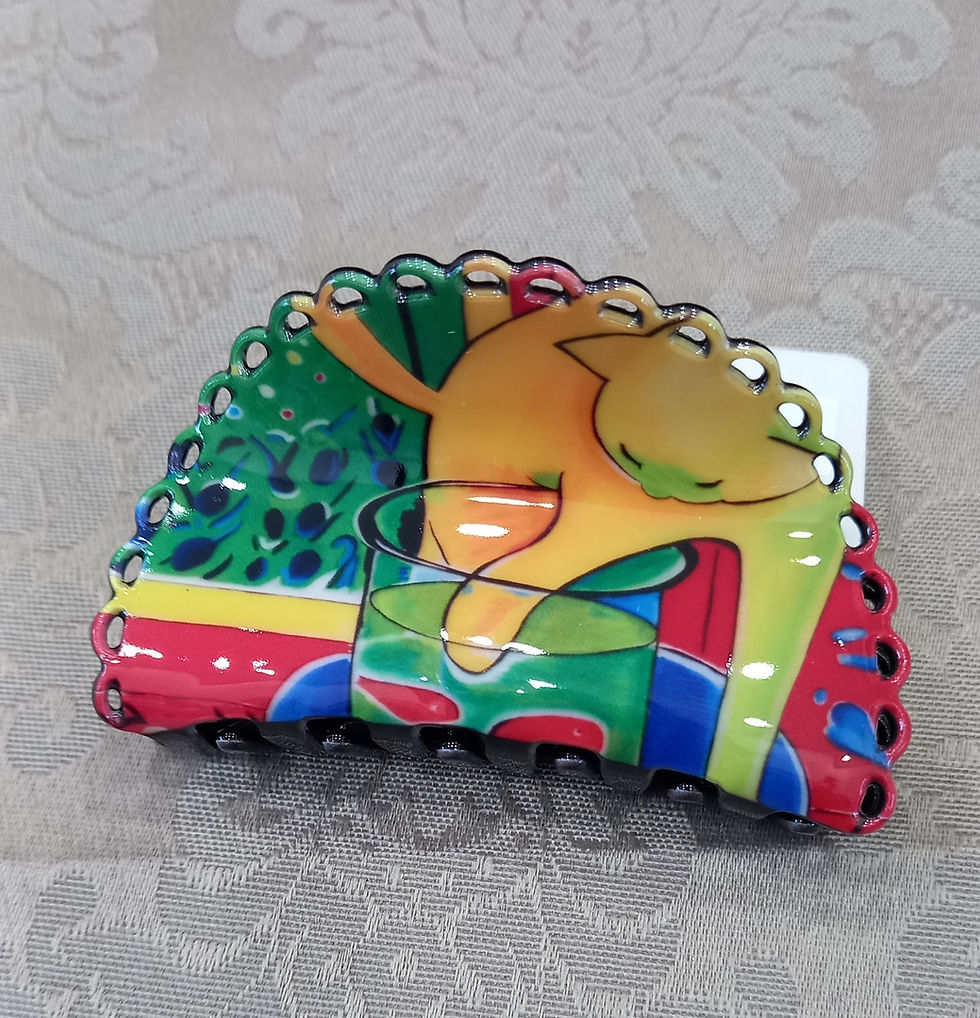 Miniatura: Pinza Gato y pez rojo Matisse
