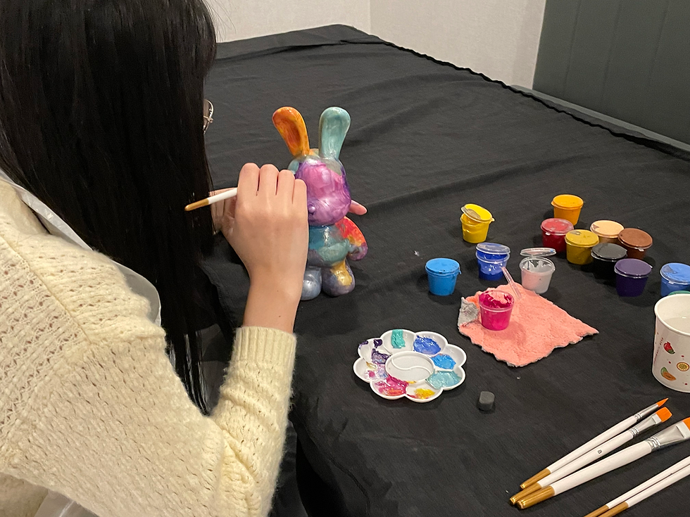 Thumbnail: Bear Figurine Painting