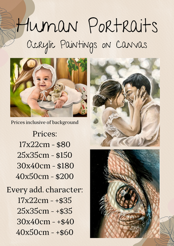 Acrylic Painting Portrait Commission Mochiart Art Jamming Acrylic Painting Portrait Commission Mochiart Art Jamming