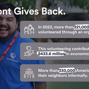 DREAM Celebrates Partnerships in Vermont, Boston and Philadelphia During AmeriCorps Week