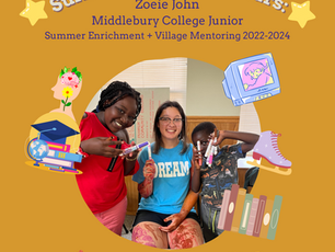 2023 Summer Member Highlight: Zoeie John