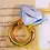 थंबनेल: shribalaji Solid Ring ceremony decoration (Gold, Black, Pack of 55)