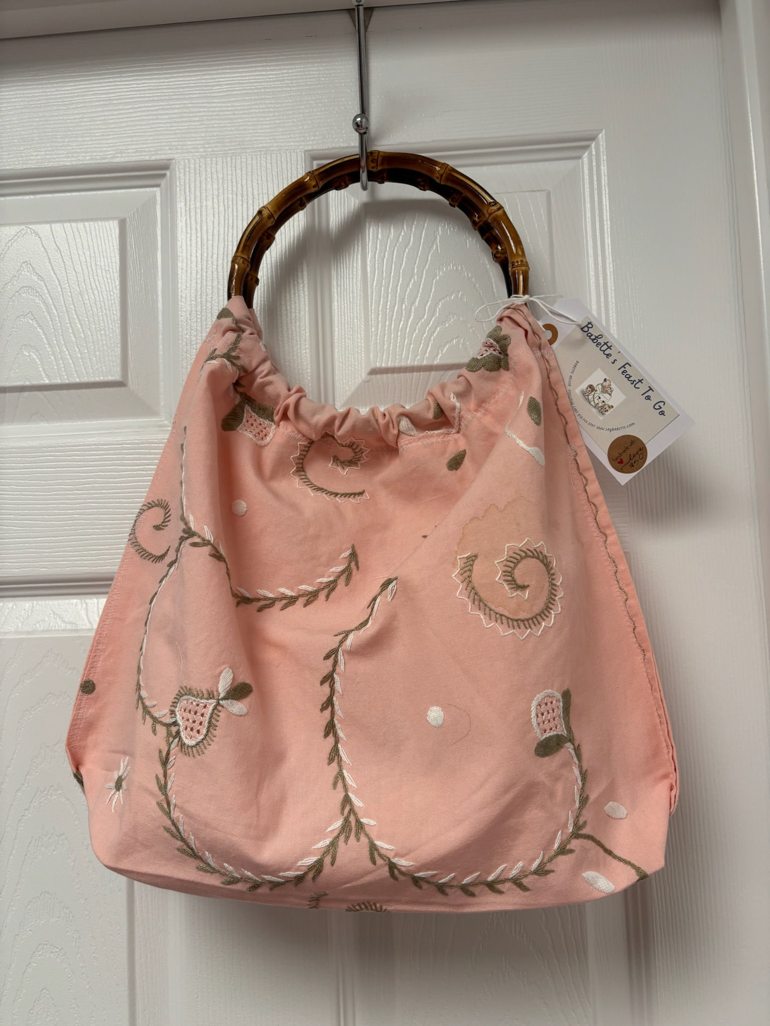 Pink Cloth Tote