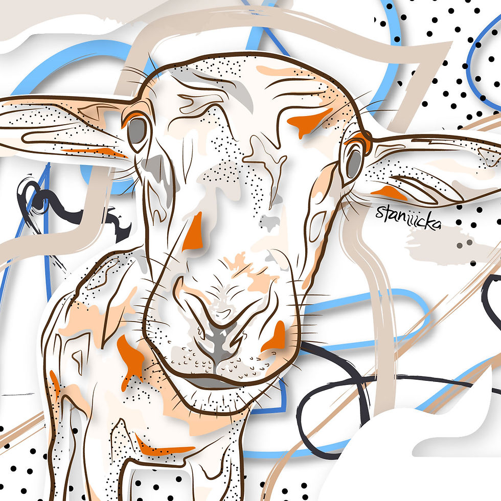 Thumbnail: Goat Print