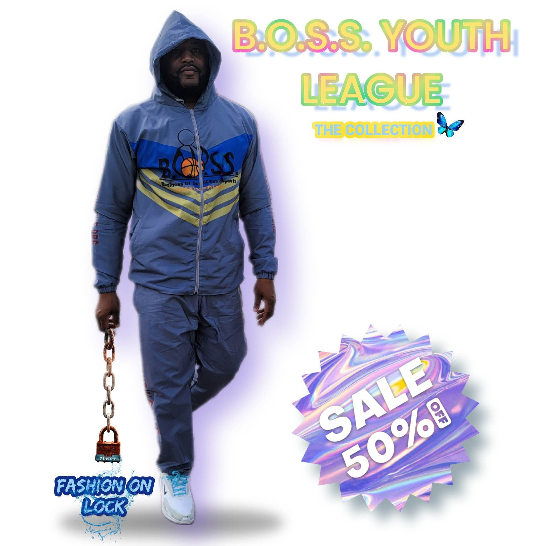 B.O.S.S. Business Blue Warm Up Set