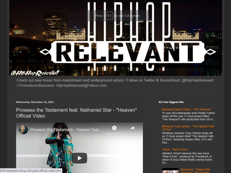 WHAT'S RELEVENT - PROWESS THE TESTAMENT FT. NATHANIEL STAR