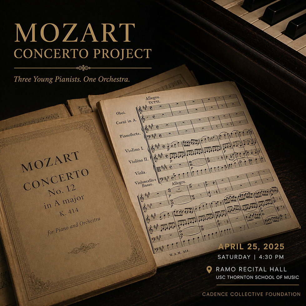 Mozart Piano Concerto Concert