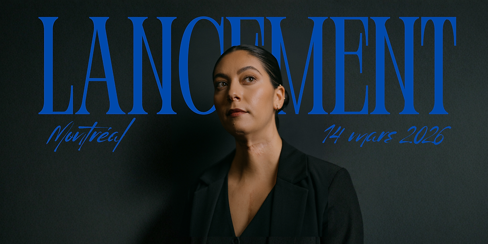 Lancement de livre: RÉCHAPPÉE (Montréal)