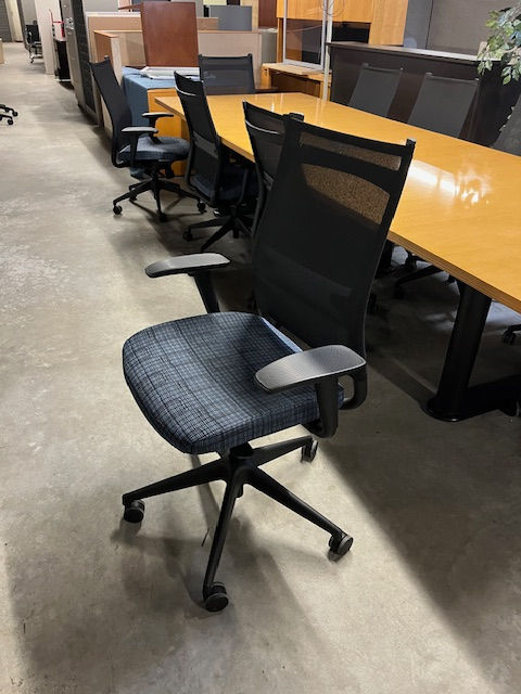 Thumbnail: #743, Pre-Owned Sit-On-It Wit High Back Task Work Chair