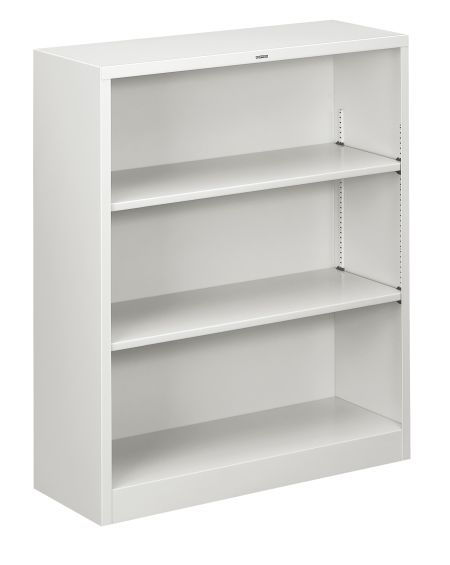 HON Brigade Steel Bookcase, 3-Shelf | 34.5"W x 12.6"D x 41"H