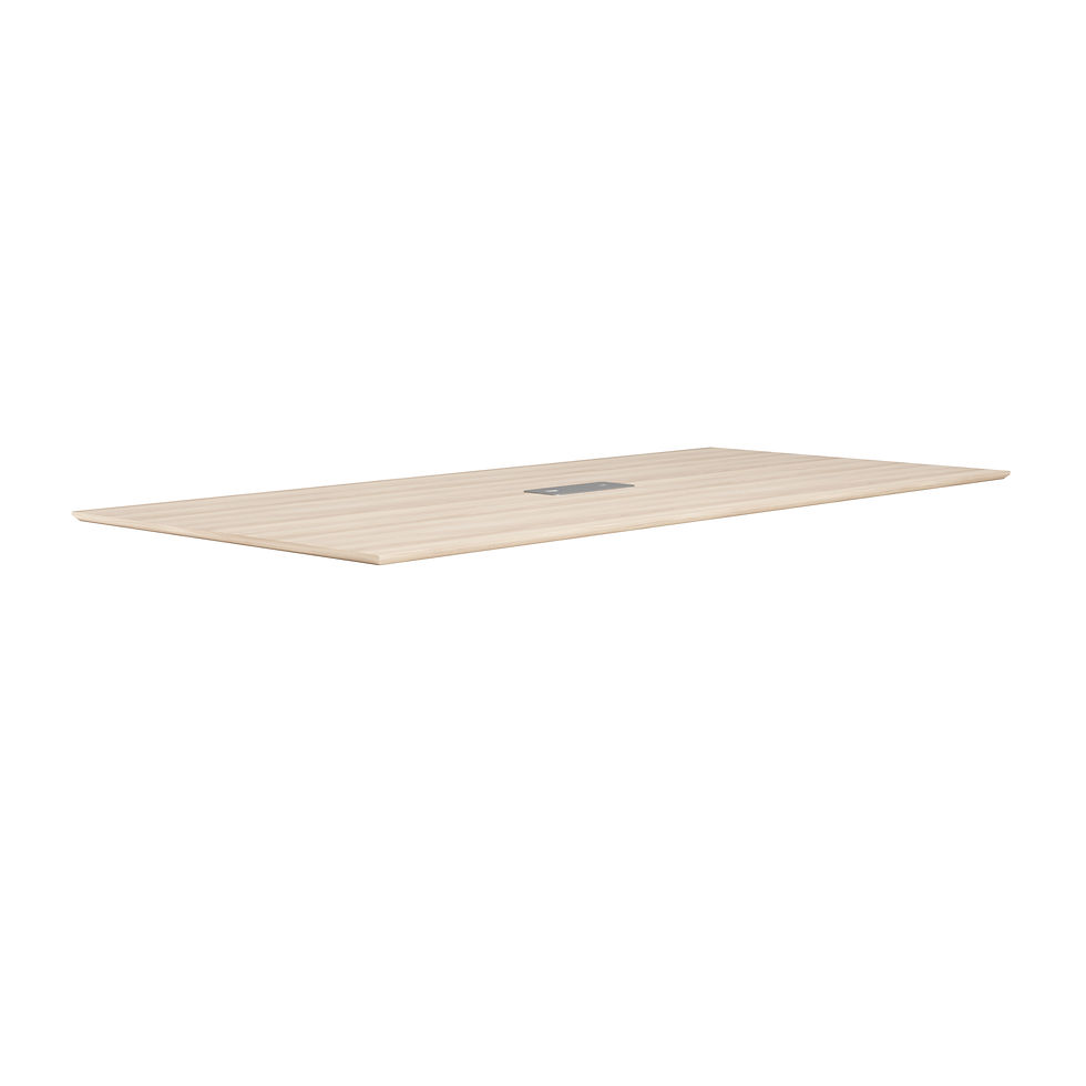 Thumbnail: 96" Rectangular Knife-Edge Conference Table Top