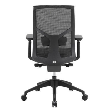 Thumbnail: Starlight High Back Max Task Chair w/ Black Frame and Seat Slider