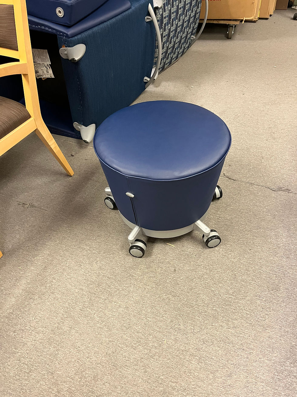 Thumbnail: #667, Pre-Owned Haworth Hello Mini Stools