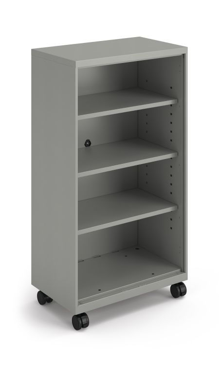 HON SmartLink Mobile Bookcase | 30"W x 18"D x 56"H