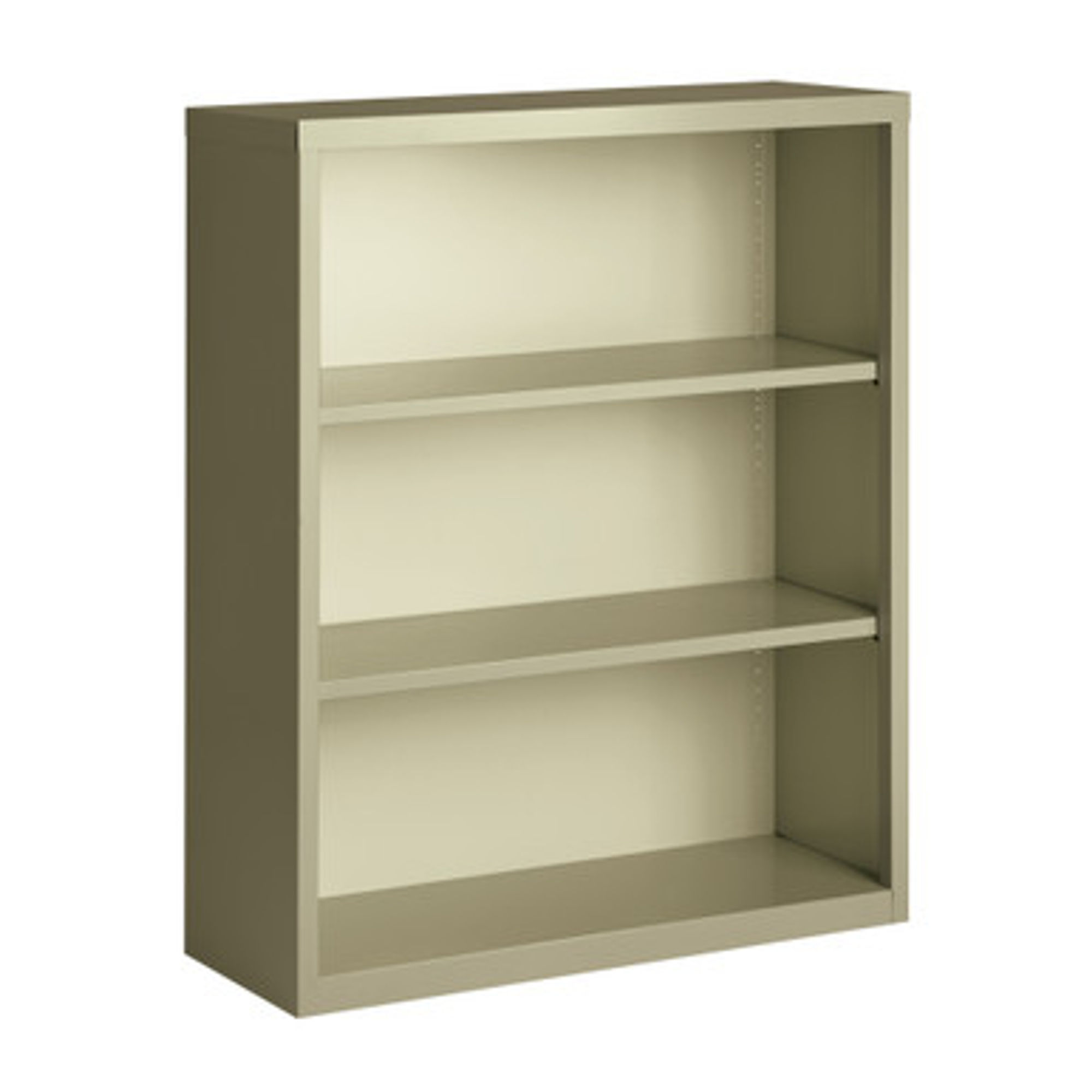 3 Shelf Metal Bookcase, 42" High