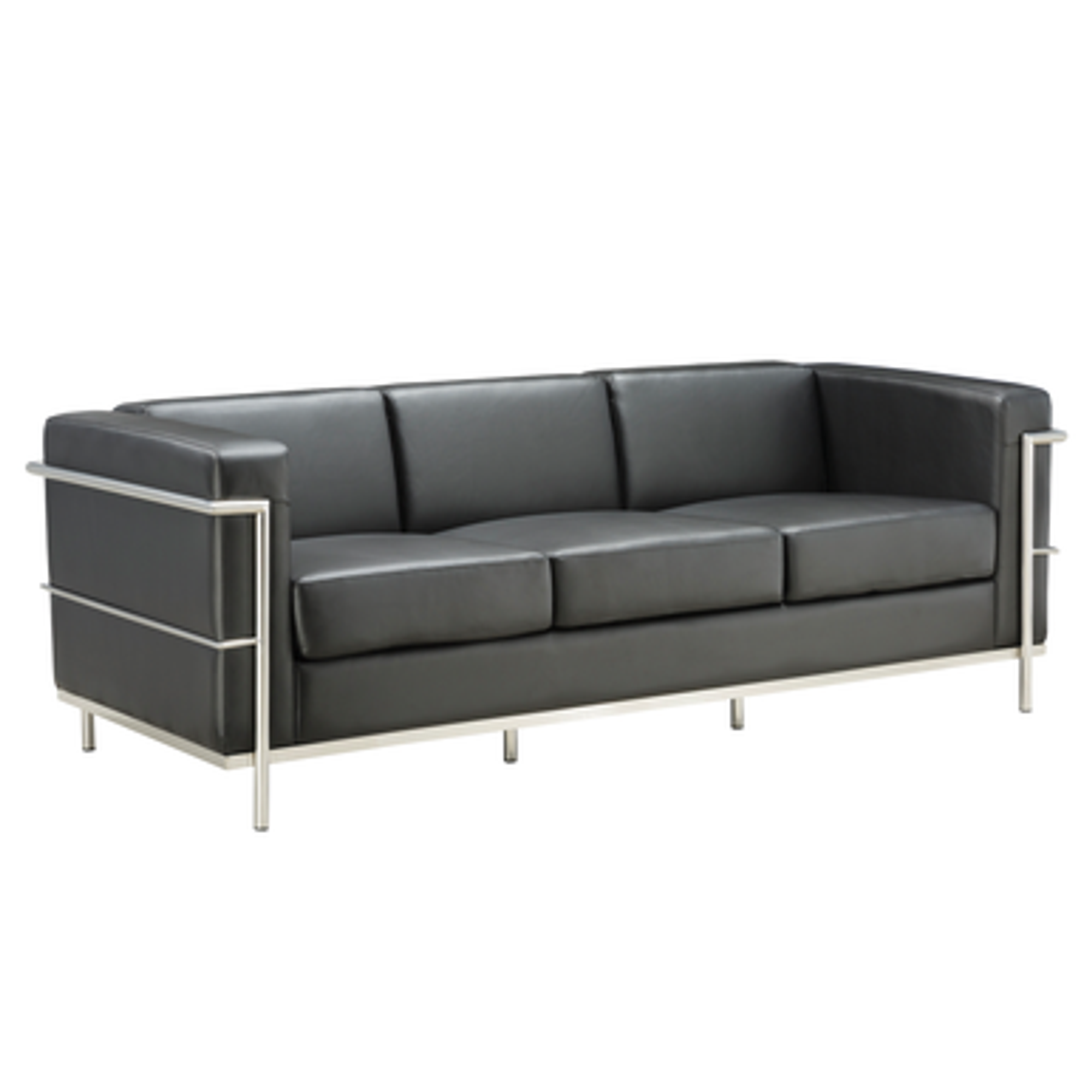 Madison Sofa w/ Chrome Frame
