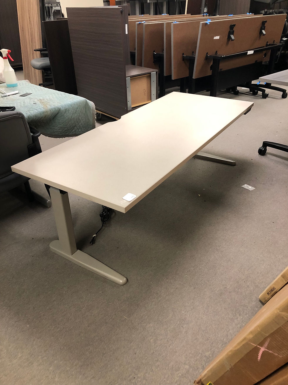 Thumbnail: #630, Pre-Owned Height Adjustable Tables w/ LINAK Base [Multiple Tops Available]