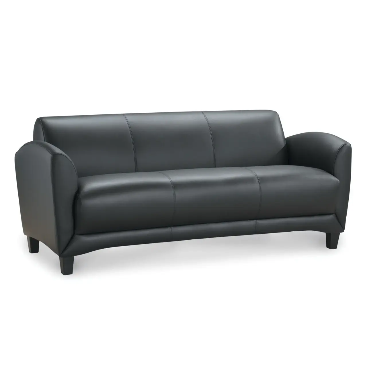 Manhattan Sofa w/ Black Wood Legs