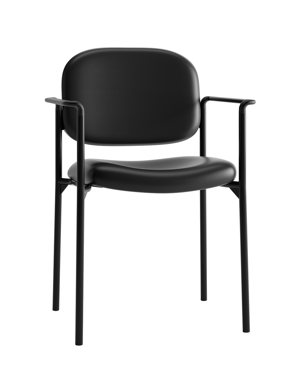 HON Scatter Guest Chair with Arms | Stacks 4 high