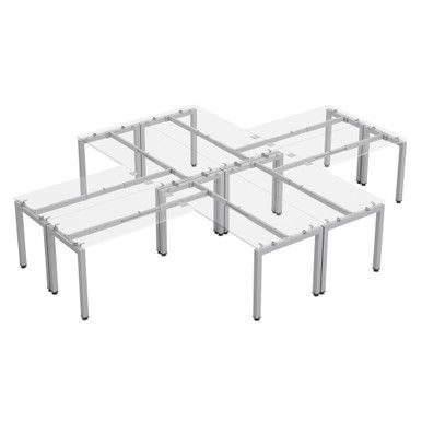 Variant Multi-Person Workstation | 144"W x 144"D
