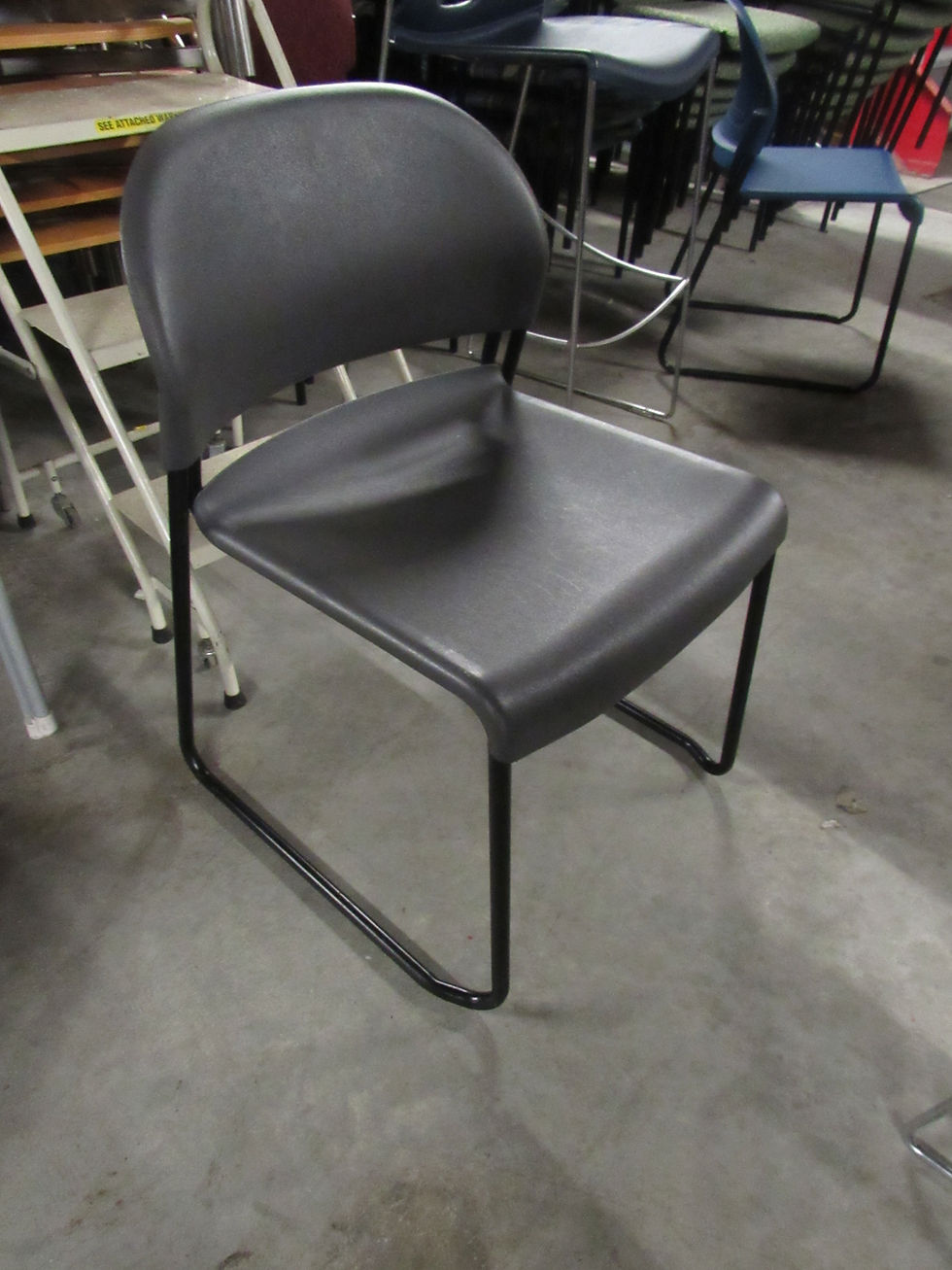 Thumbnail: #533, Pre-Owned HON High-Density Stackers 4031 | Gray