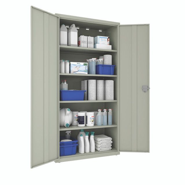 Thumbnail: Oversized Steel Storage Cabinet | 36"W x 24"D x 72"H