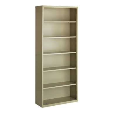 6 Shelf Metal Bookcase, 82" High