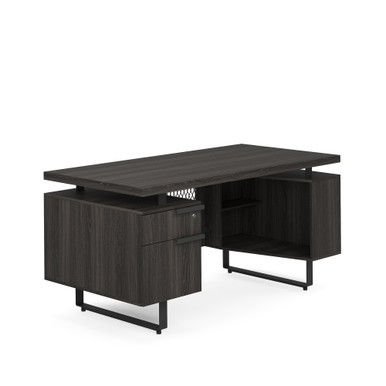 Palisades Single Pedestal Desk | 60"W x 30"D