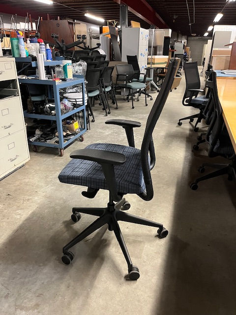 Thumbnail: #743, Pre-Owned Sit-On-It Wit High Back Task Work Chair