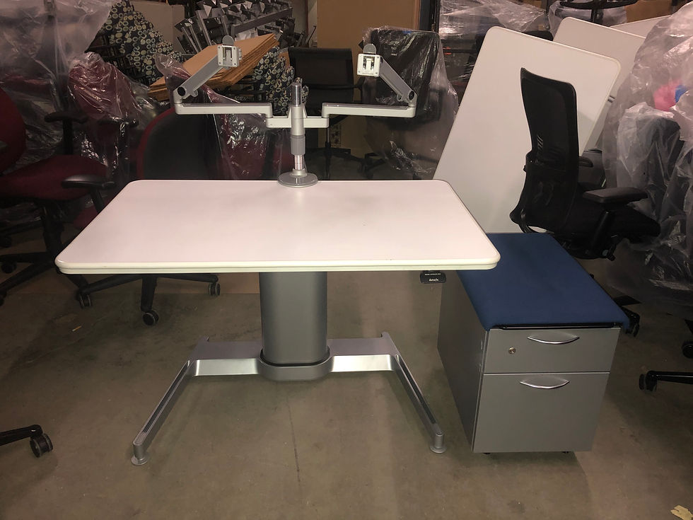 Thumbnail: #594, Pre-Owned Airtouch Ergonomic Workstation