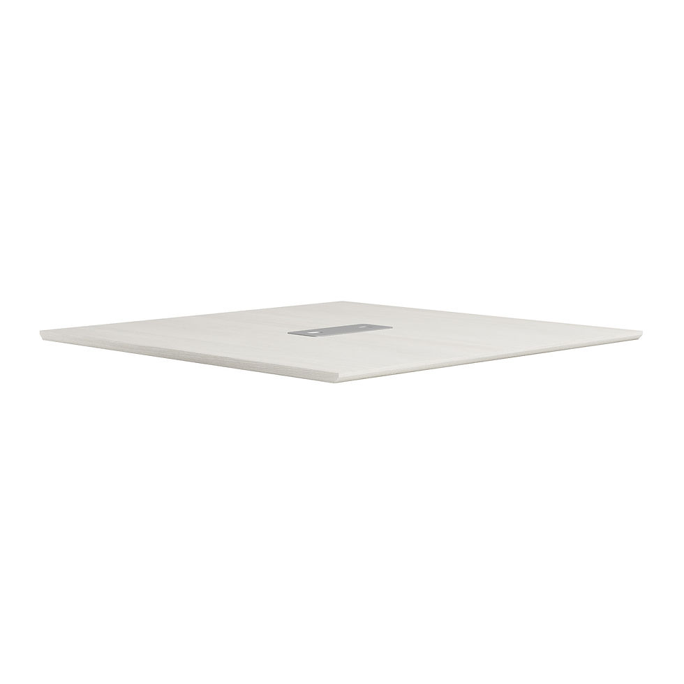 Thumbnail: 48" Square Knife-Edge Conference Table Top