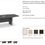 Thumbnail: Boat Shaped Conference Table w/ Elliptical Base - 8'