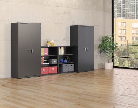 Thumbnail: HON Brigade Steel Storage Cabinet | 36"W x 18"D x 72"H