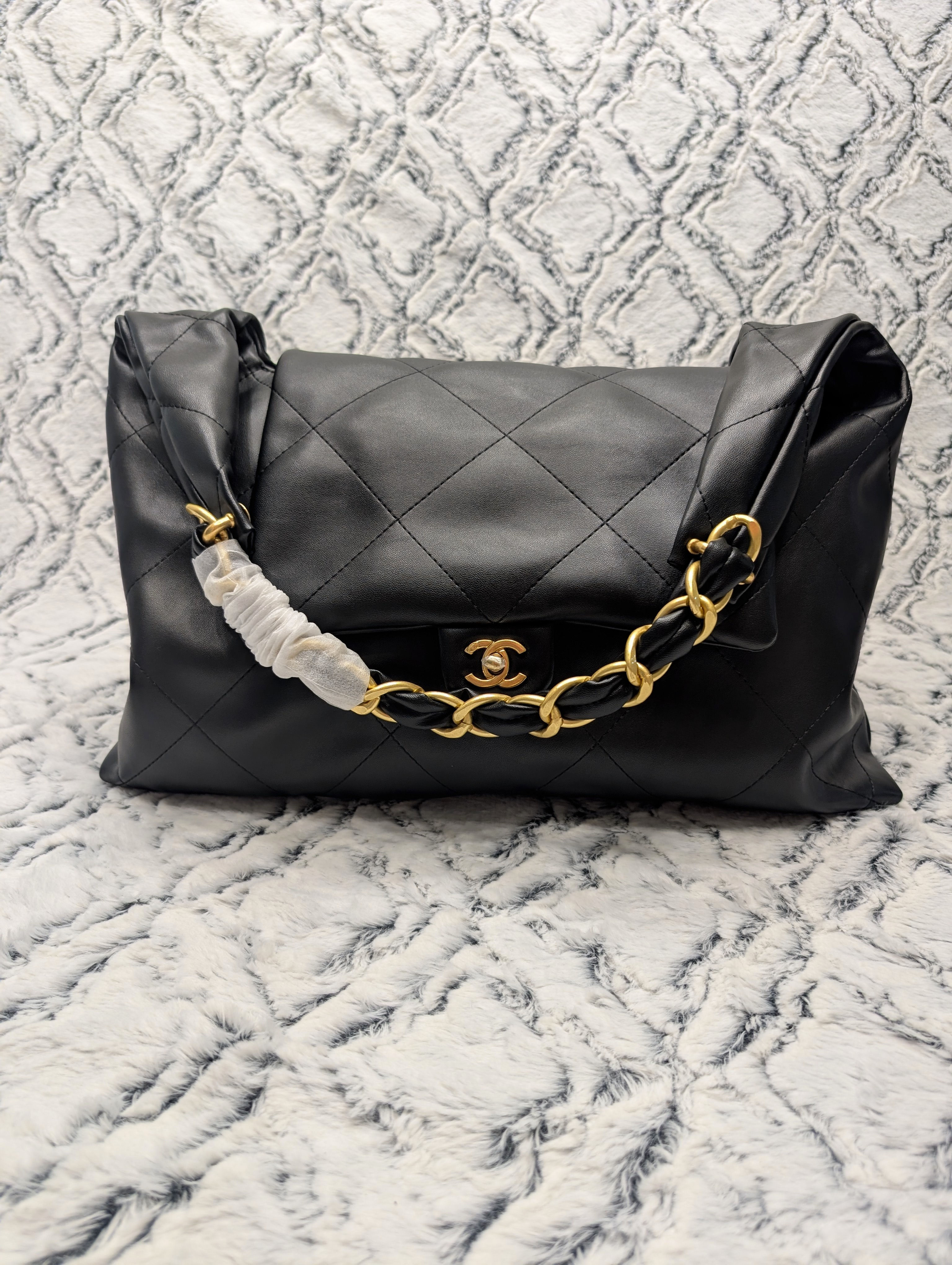 Womens Hobo Shoulder Bag CC0689 Black