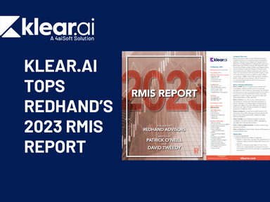 Klear.ai Excels in the Unbundled Providers Category in the 2023 RMIS Report. 