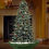 Thumbnail: Fraser Hill Farm 67" Musical Tree with Green Base and Snow Function Christmas De