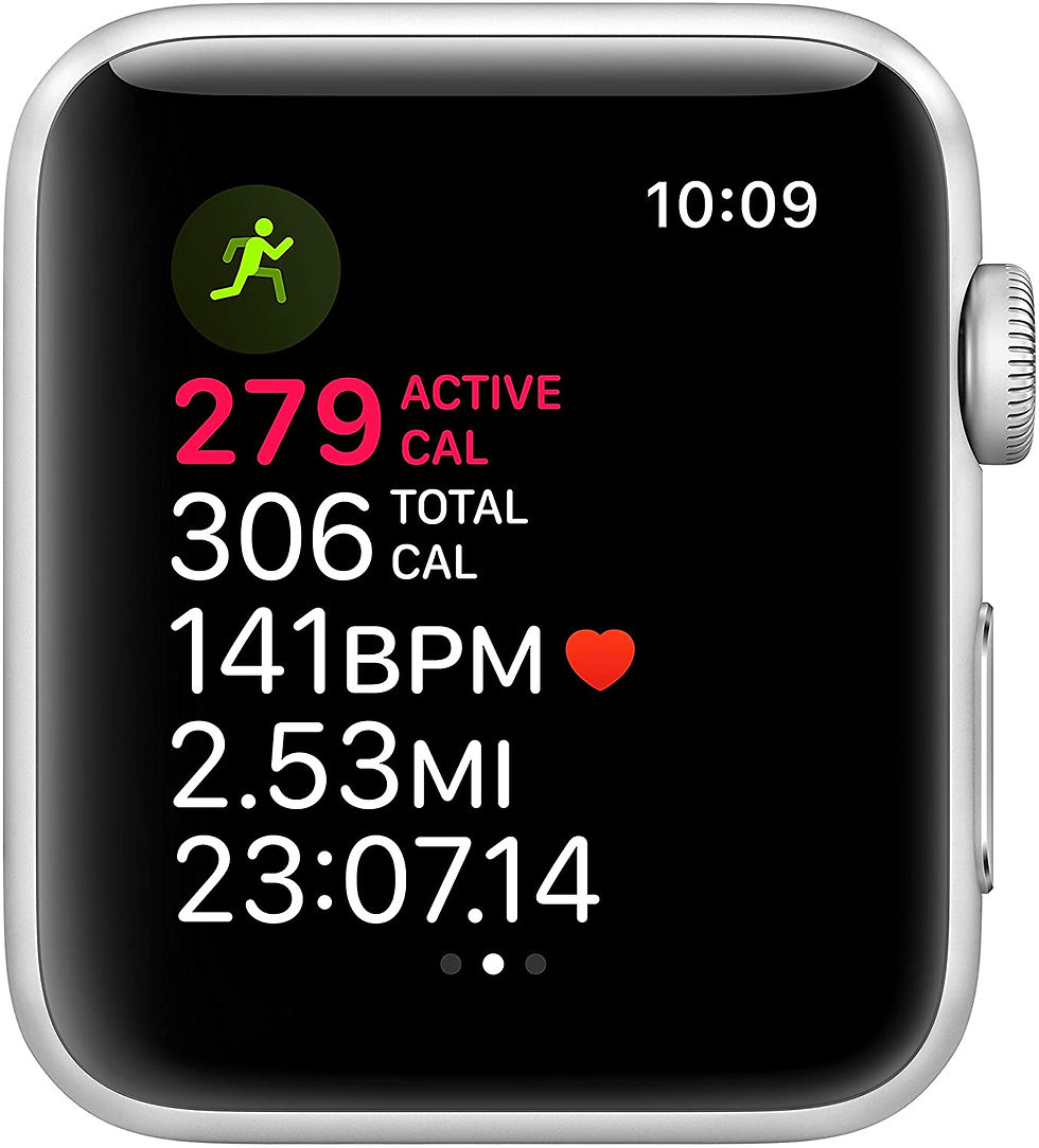 Thumbnail: Apple Watch Series 3 (GPS, 42mm) - Silver Aluminum Case with White Sport Band