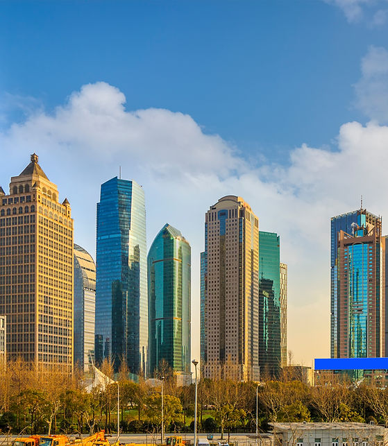 Dubai modern city skyline with high-rise buildings and business district view