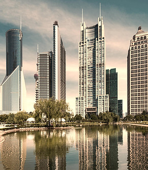 Modern architectural building exterior representing commercial real estate development