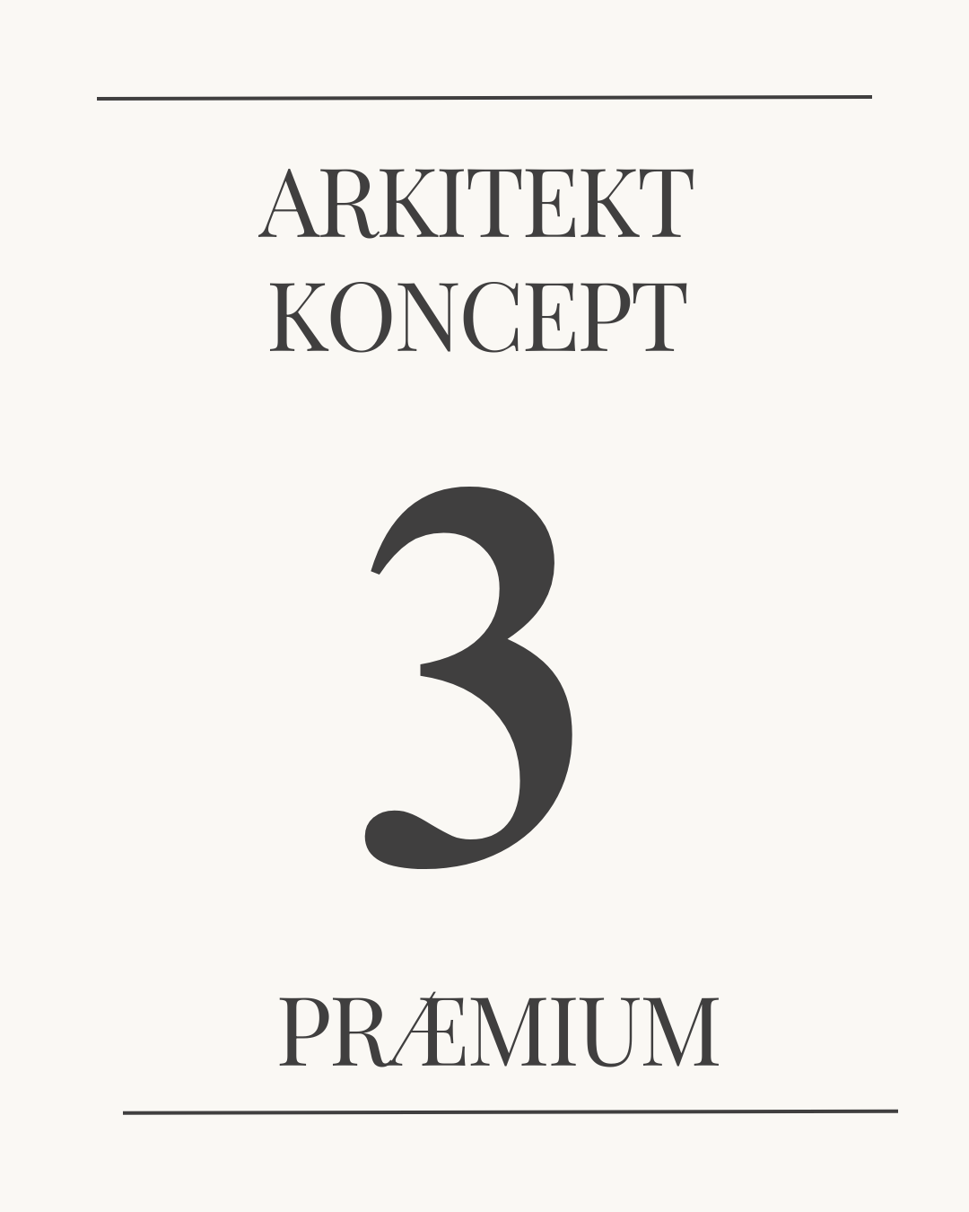 Arkitekt Koncept PREMIUM