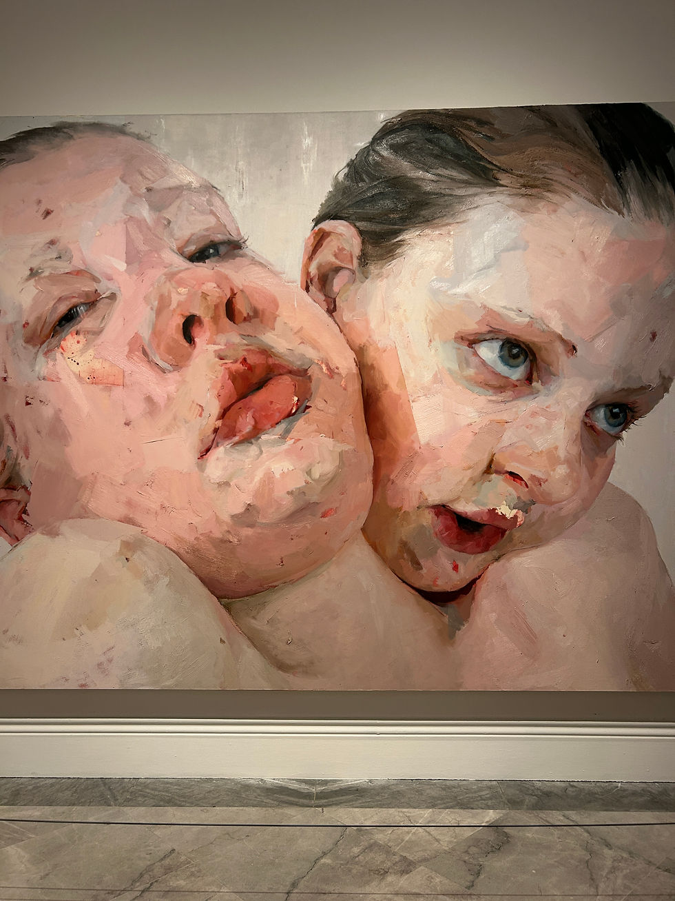 Hyphen - Oil on canvas, 1999