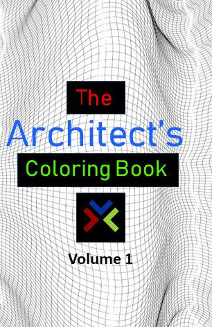 Coloring book for the creative architect.